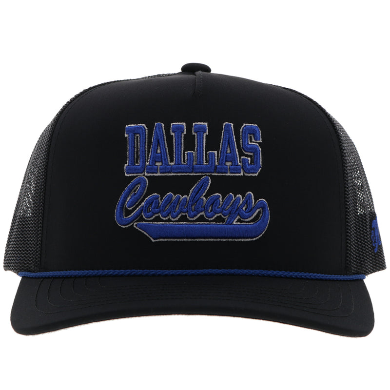 "Dallas Cowboys" Hat Black w/ Blue& White Logo