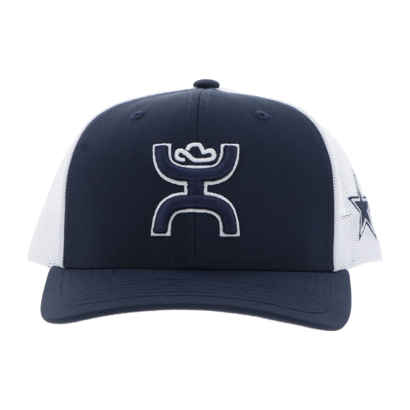 "Dallas Cowboys" Hat Navy/White w/Hooey Logo