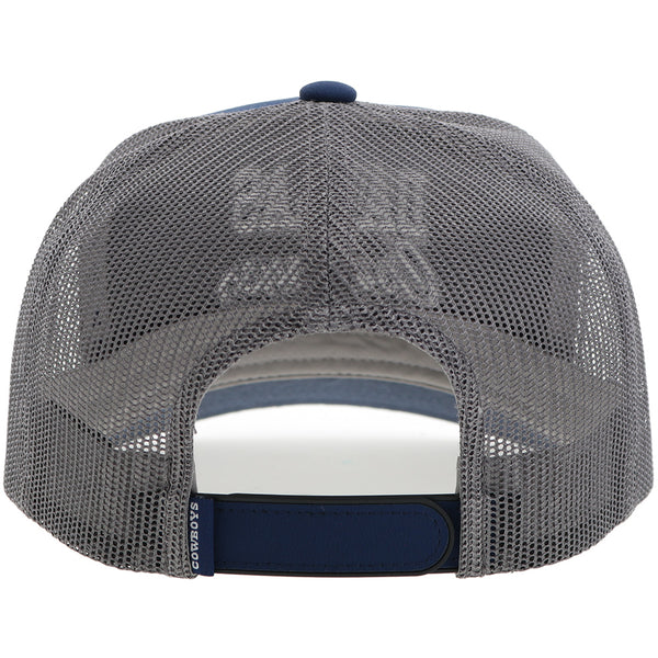 "Dallas Cowboys" Hat Navy/Grey w/Script Logo