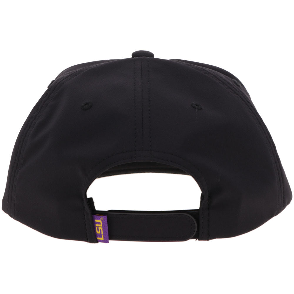 "Louisiana State University" Hat Black w/Tiger Logo