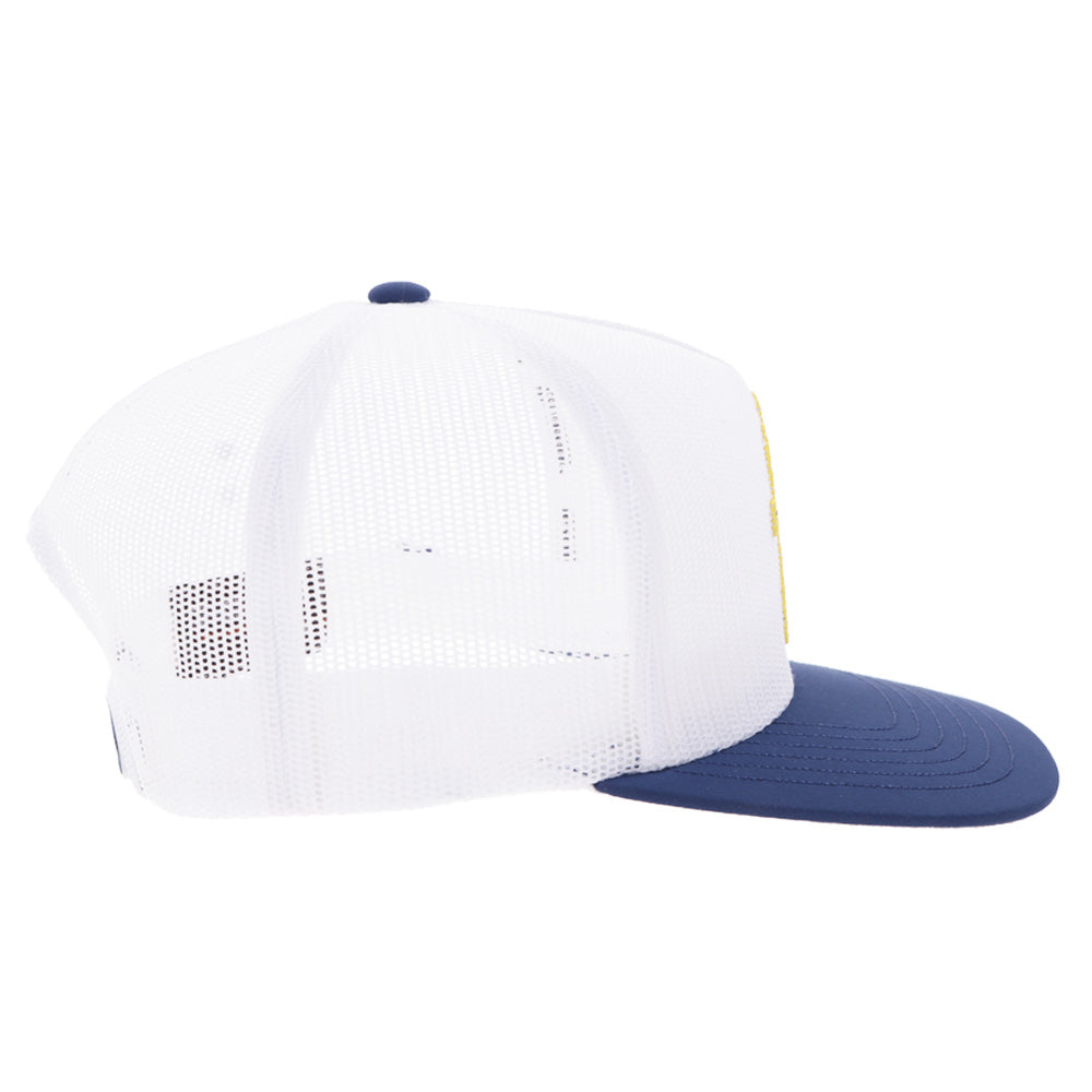 West Virginia University Hat White w/ Mountaineer Logo