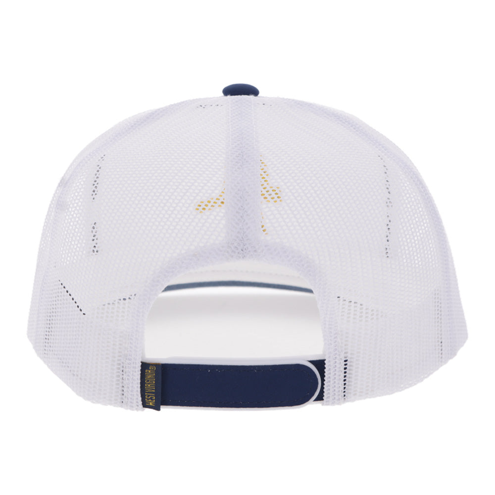 West Virginia University Hat White w/ Mountaineer Logo