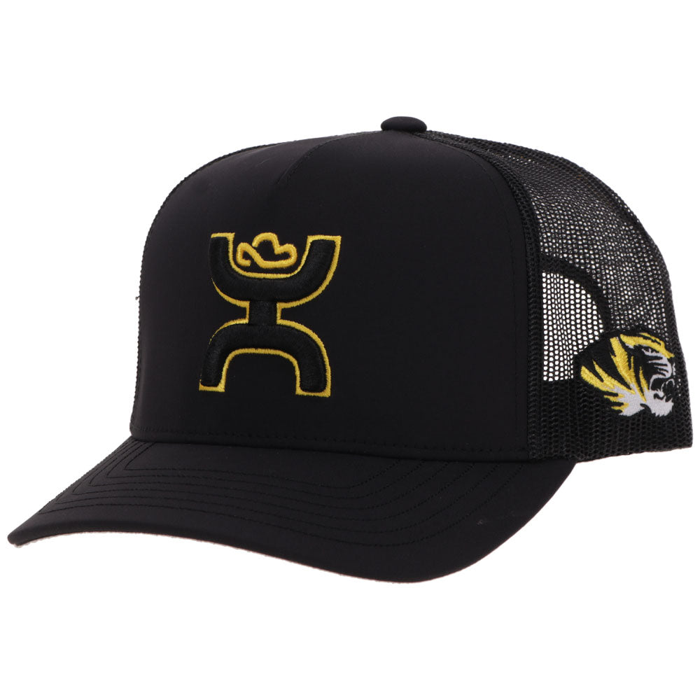 Missouri Black Hat Black w/Hooey Logo