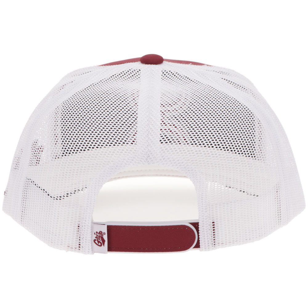 "University of Montana" Maroon/White w/Hooey Logo