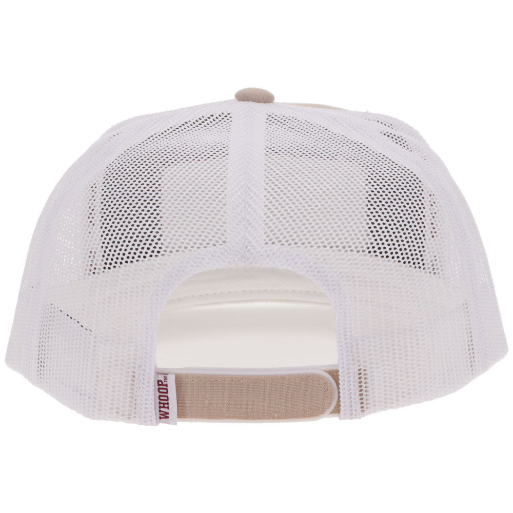 Texas A&M Hat Tan/White w/ Rectangle Patch