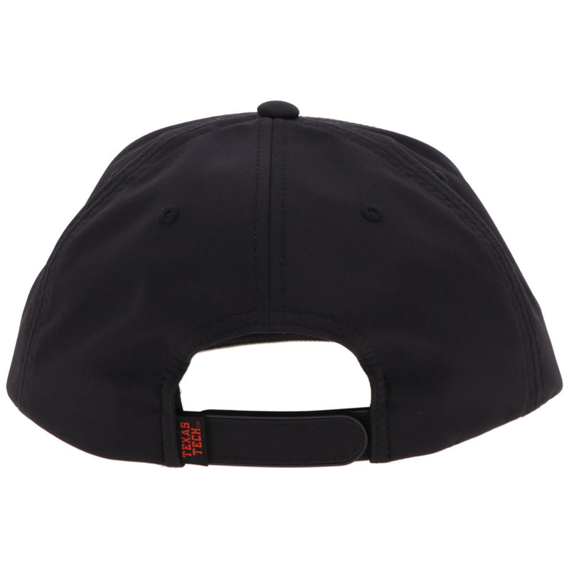 Compressor Tech Hat Black Texas Tech Hat White w/ Red & Black Logo | Hooey Team Collections