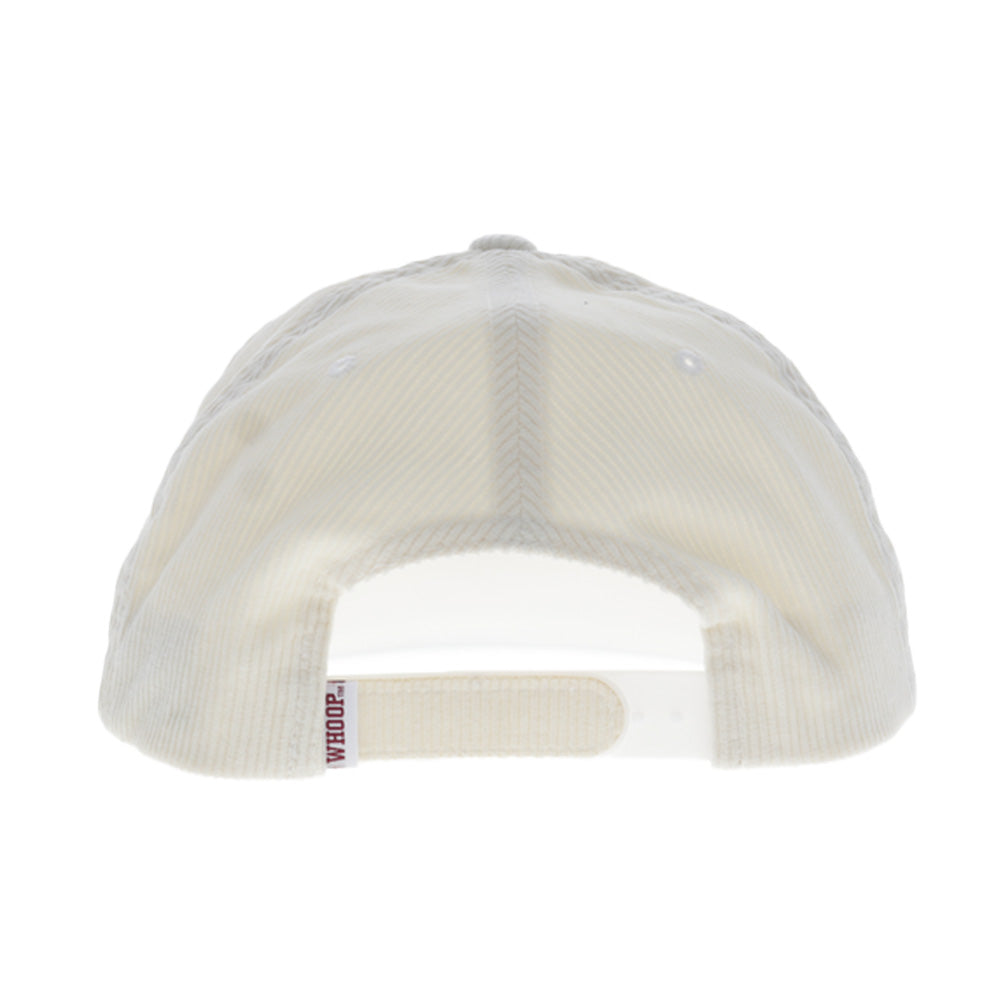 Texas A&M Hat Cream Corduroy w/ Maroon Logo