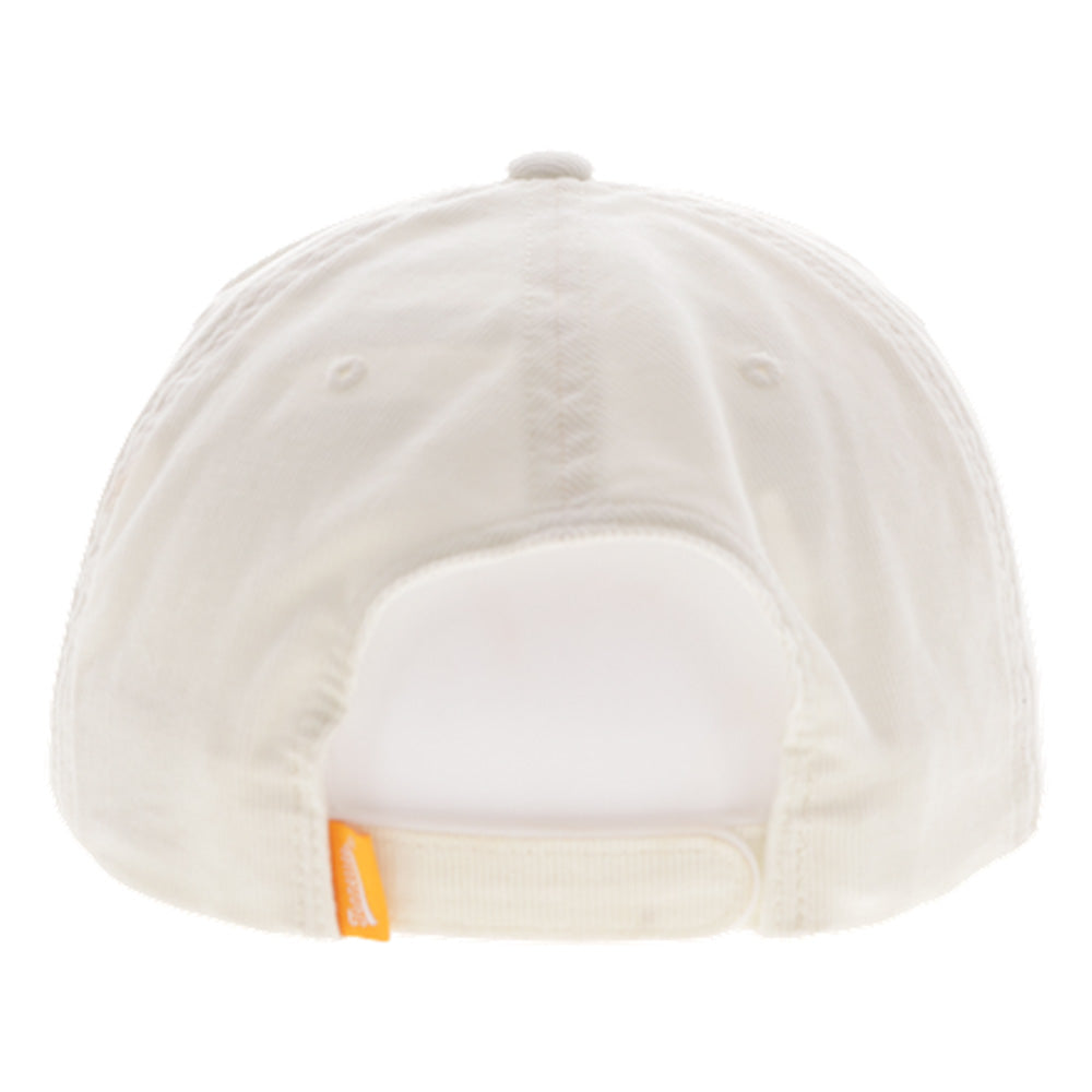 University of Tennessee Hat Cream Corduroy w/ Orange Vols Logo