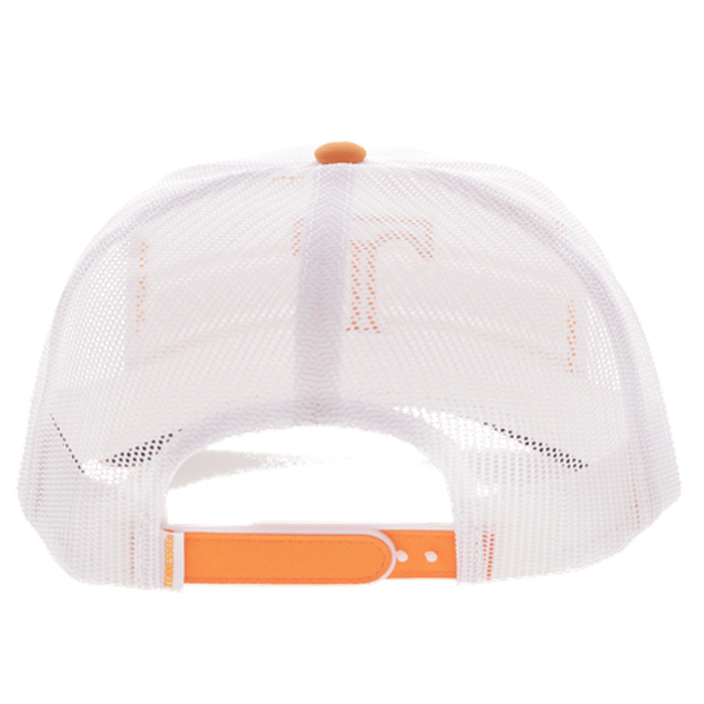 University of Tennessee Hat White w/ Orange T Logo