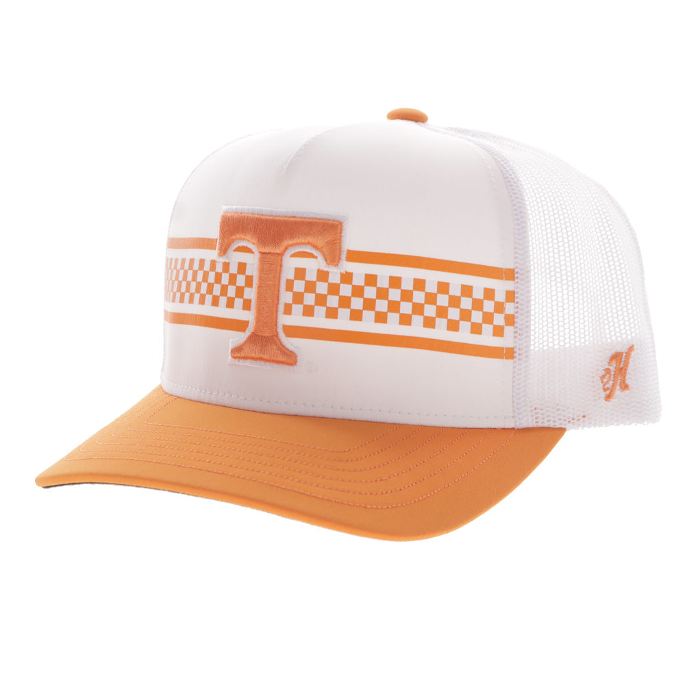 University of Tennessee Hat White w/ Orange T Logo