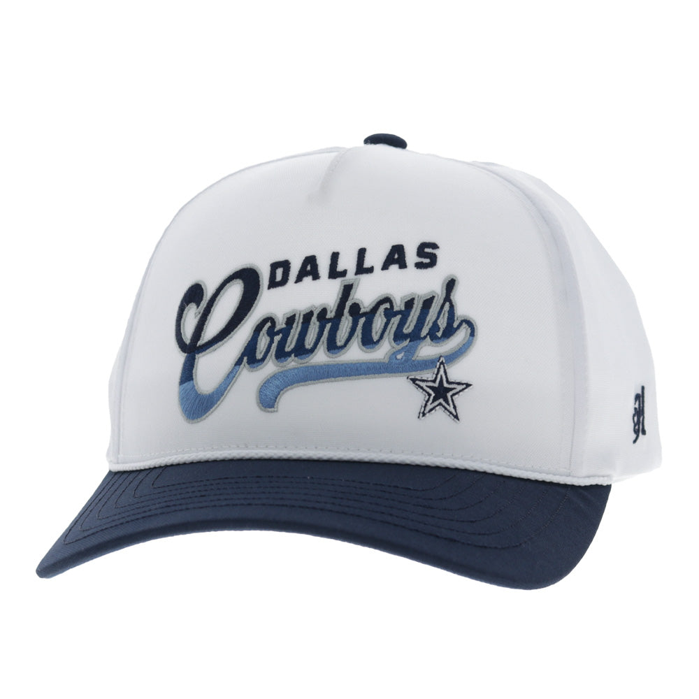 Dallas Cowboys 5-Panel Trucker Snapback White/Navy