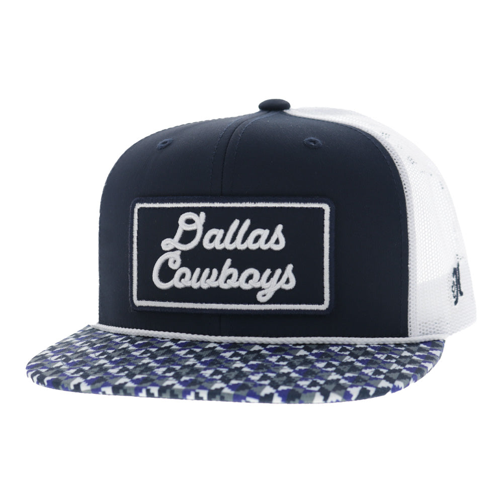 Dallas Cowboys 5-Panel Trucker Snapback Blue/White
