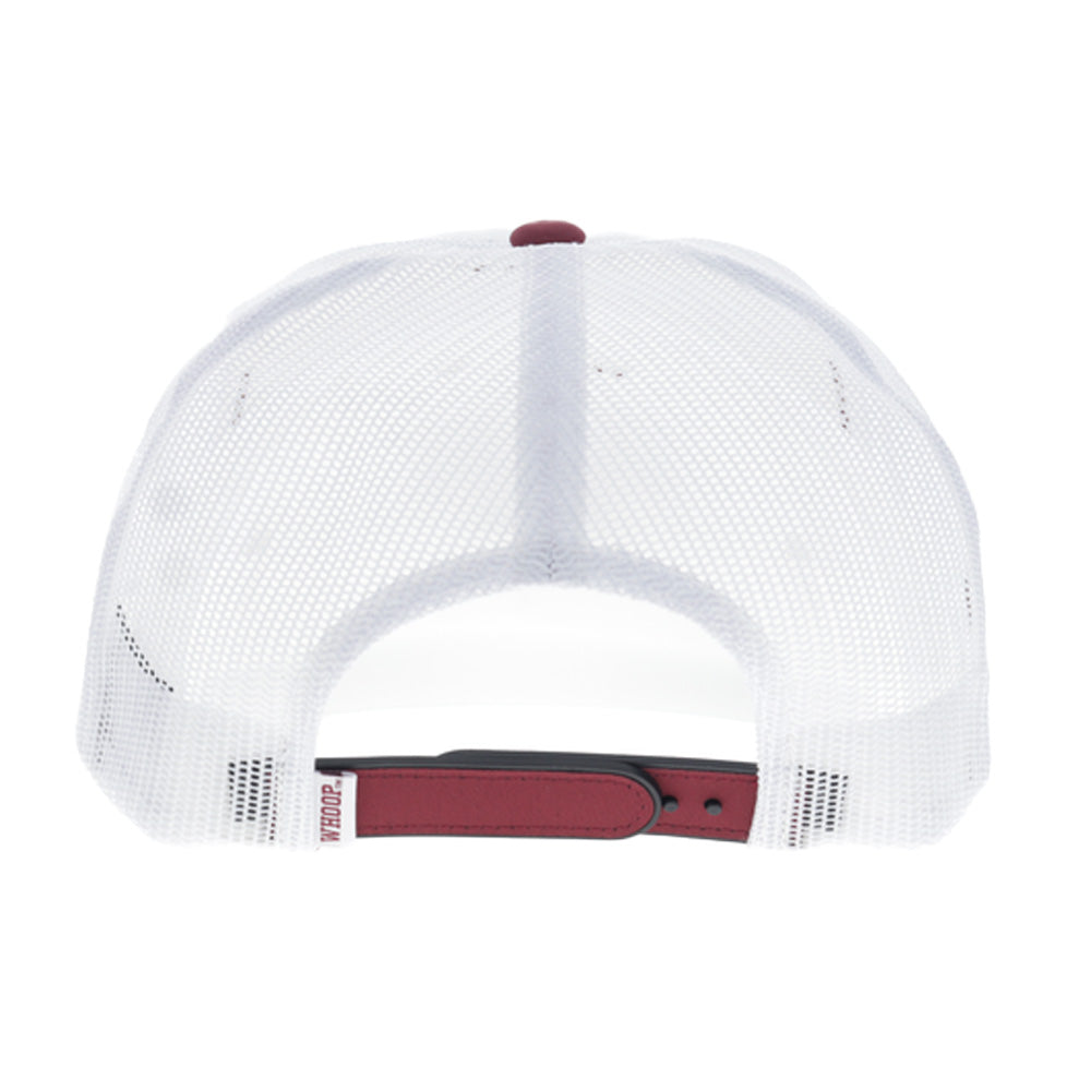 Texas A&M Hat White w/Maroon Bill