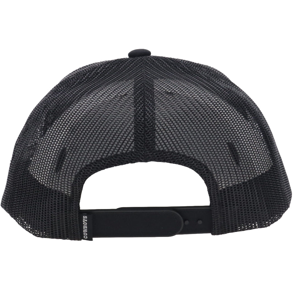 Dallas Cowboys 6-Panel Trucker Snapback Hat Black