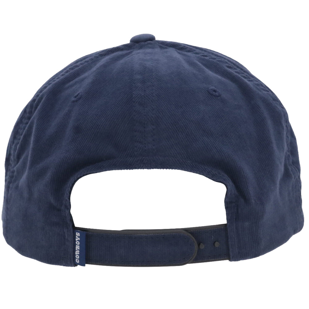 Dallas Cowboys 5-Panel Full Surround Snapback Hat Corduroy Navy