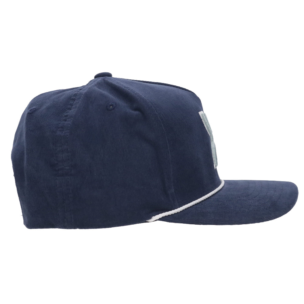 Dallas Cowboys 5-Panel Full Surround Snapback Hat Corduroy Navy