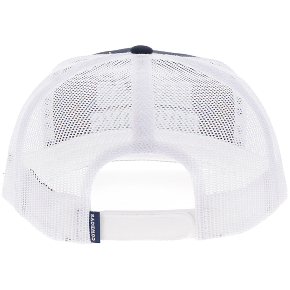 Dallas Cowboys 5-Panel Trucker Snapback Navy/White
