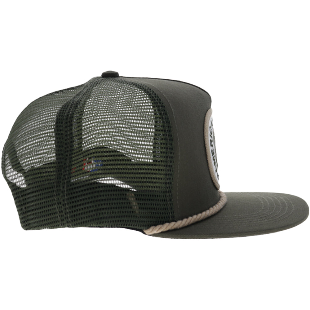 AMCC 5-Panel Trucker Snapback Hat Green