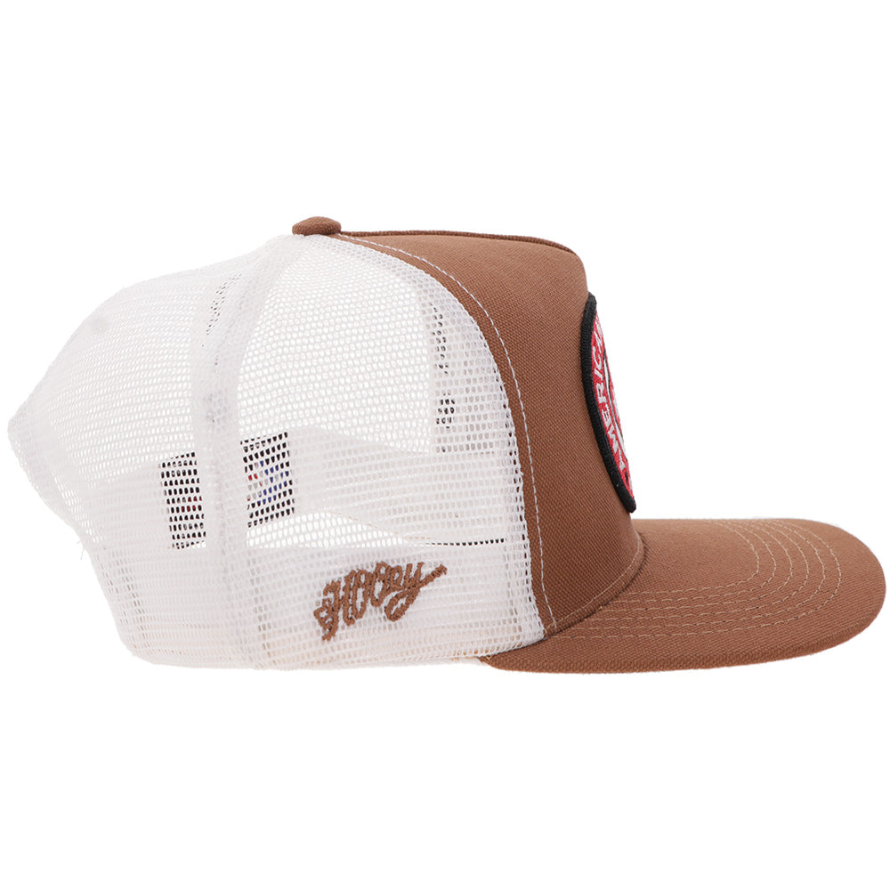 "AMCC" Hat Tan/White w/Multi-Color Patch