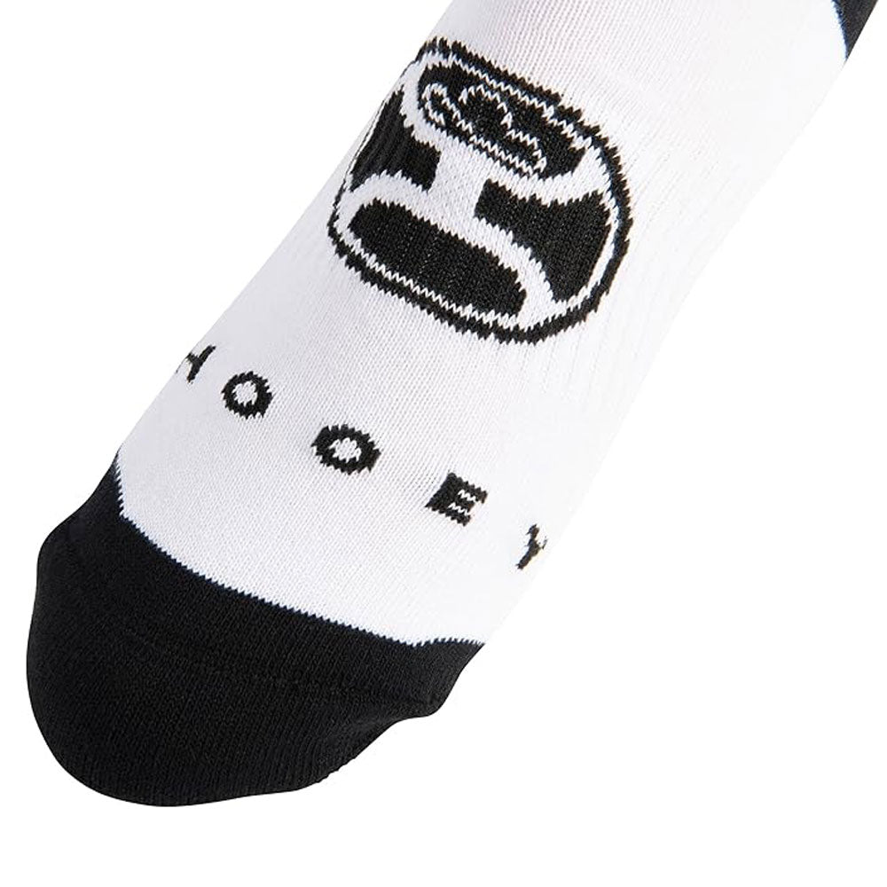 Hooey Athletic Crew 2-Pack Sock Charcoal & White