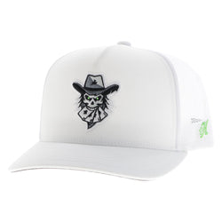 "Austin Gamblers" Hat White w/Black & White Gambler Logo