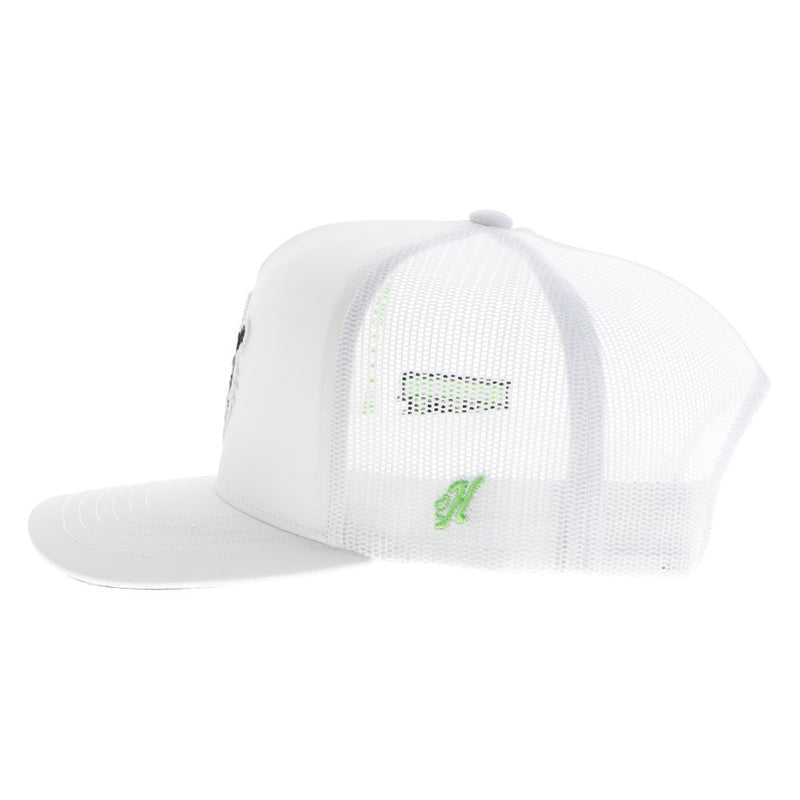 "Austin Gamblers" Hat White w/Black & White Gambler Logo