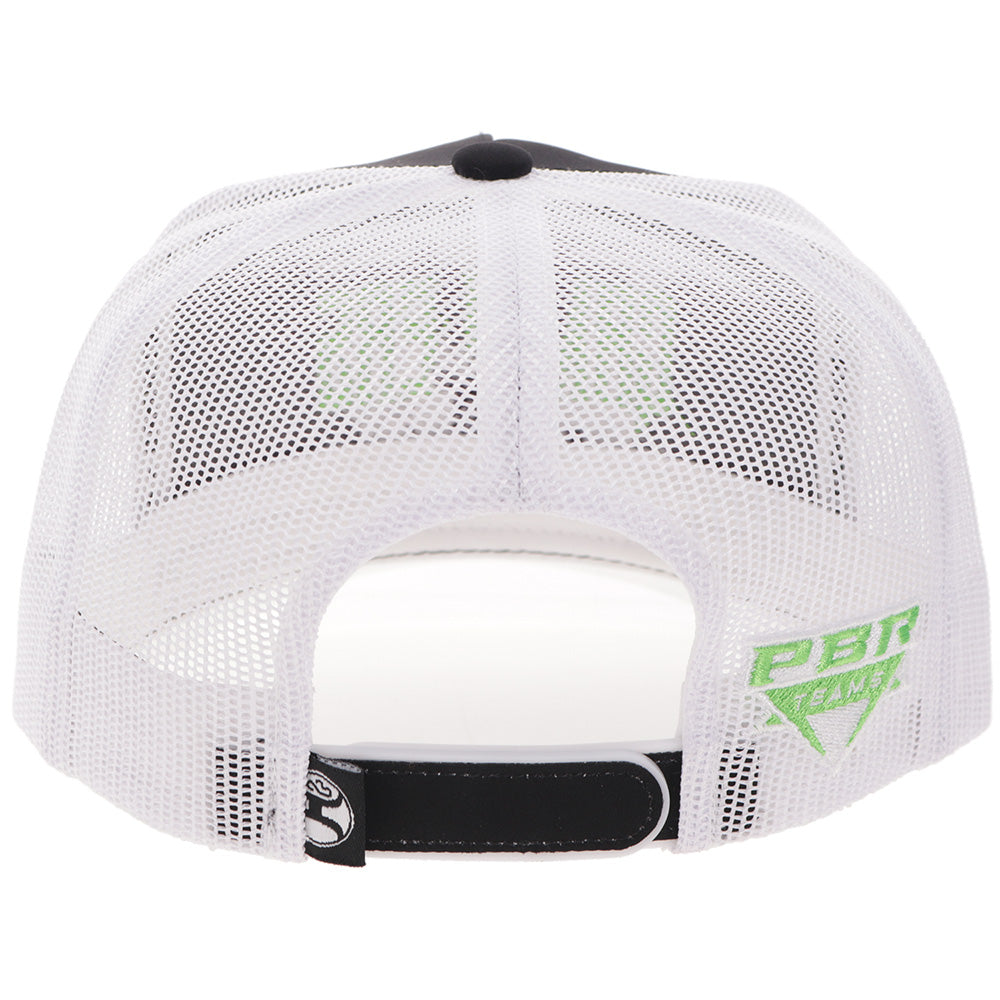 "Austin Gamblers" Hat Black/White w/Green & White Logo