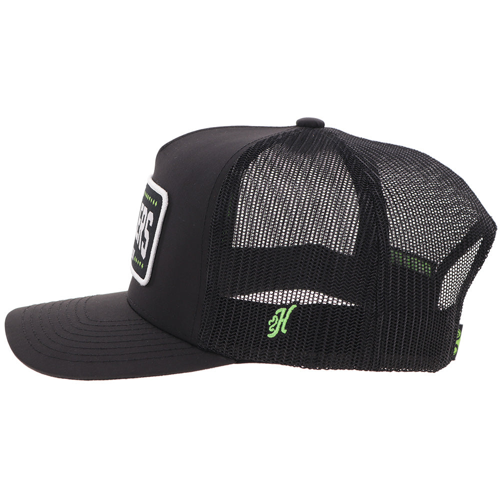 "Austin Gamblers" Hat Black w/White Patch