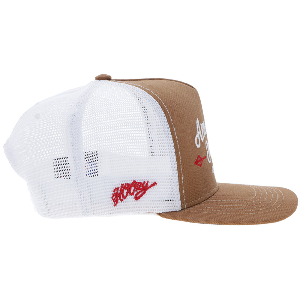 "AMCC" Hat Tan/White