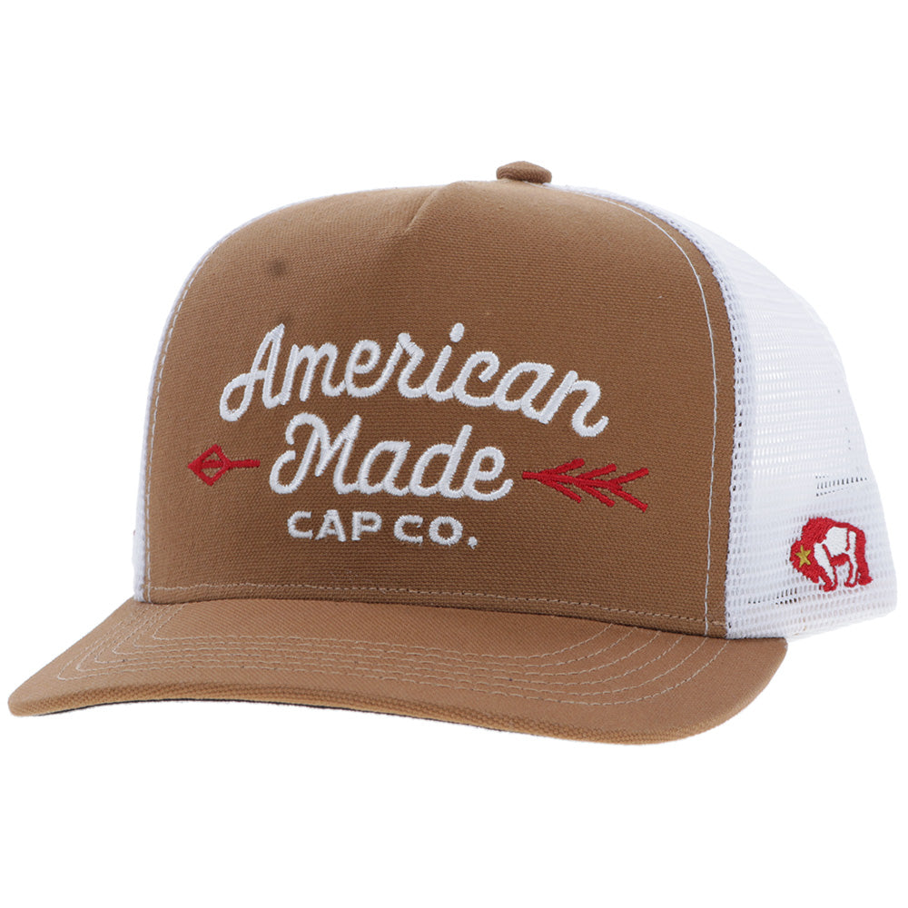 "AMCC" Hat Tan/White