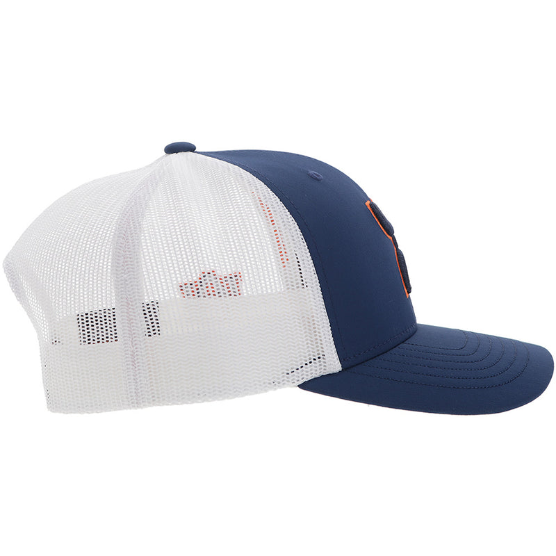 Auburn x Hooey white and blue hat