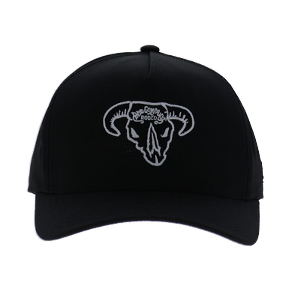 Bad Company Hat Black w/White Embroidery