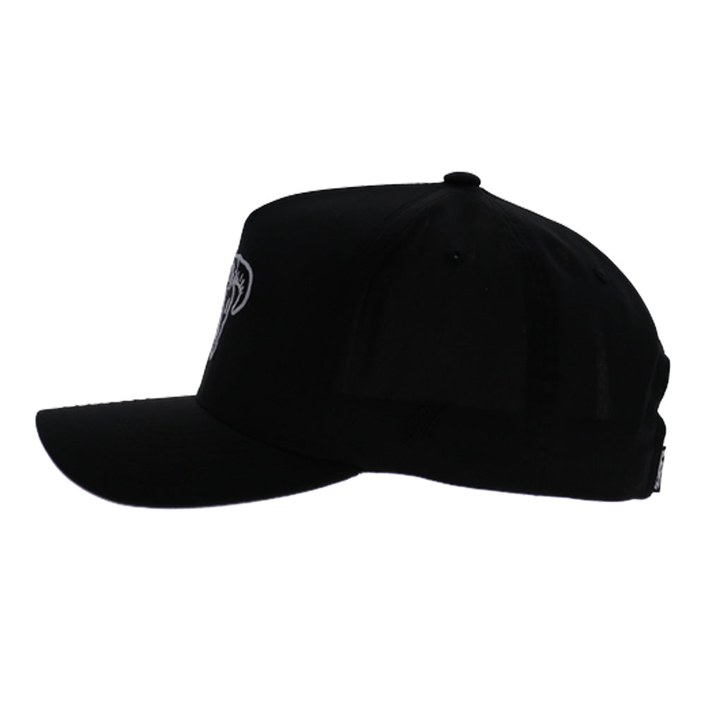 Bad Company Hat Black w/White Embroidery