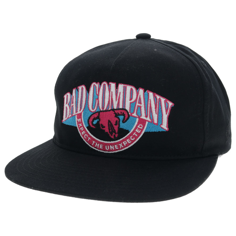 Bad Company 5 Panel Full Surround Hat Black