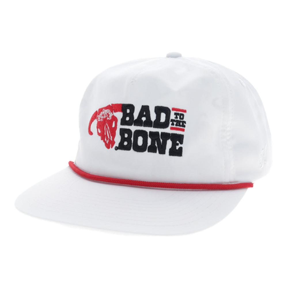 Bad Company 5 Panel Full Surround Hat White