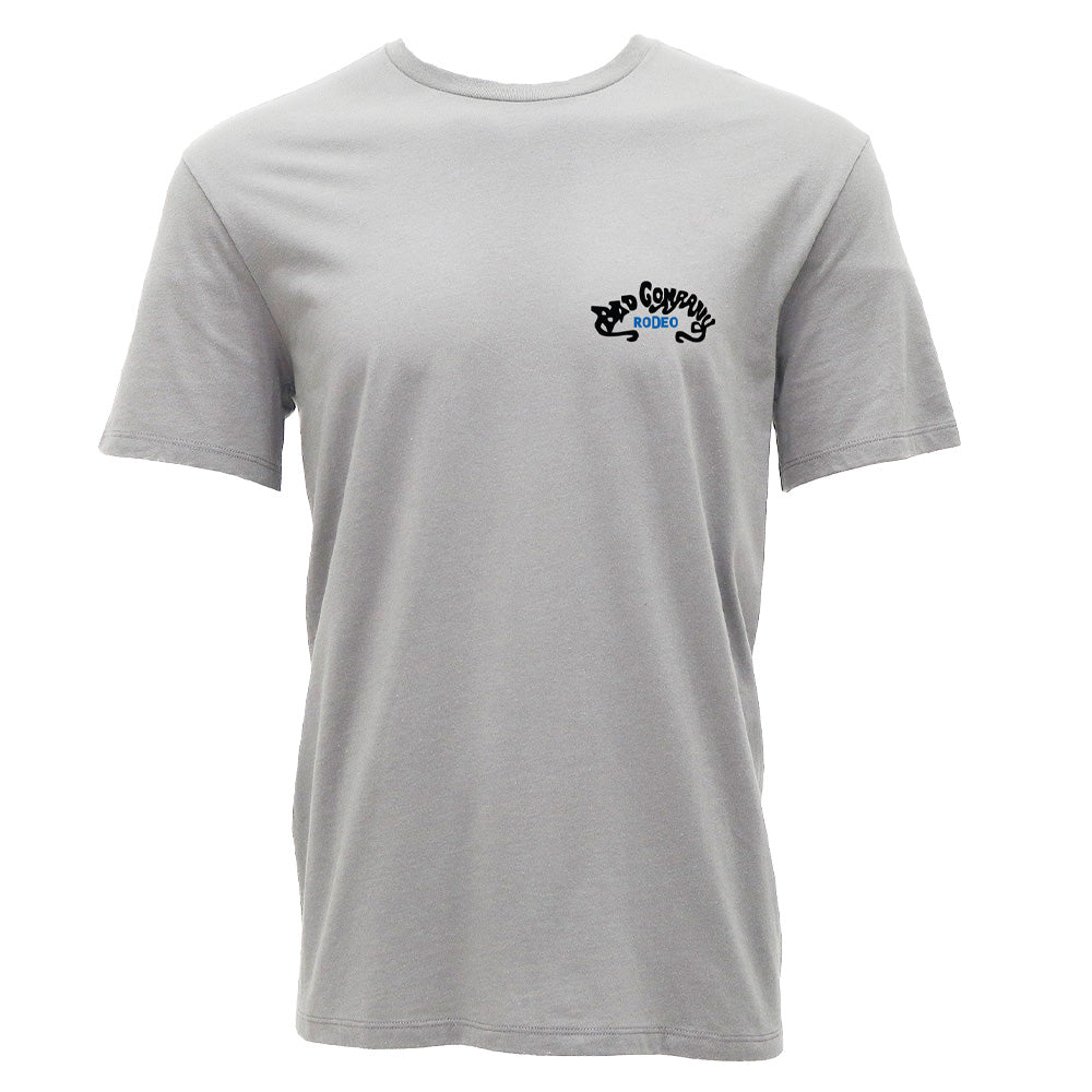 Bad Company T-shirt Grey w/ Bad To The Bone Logo