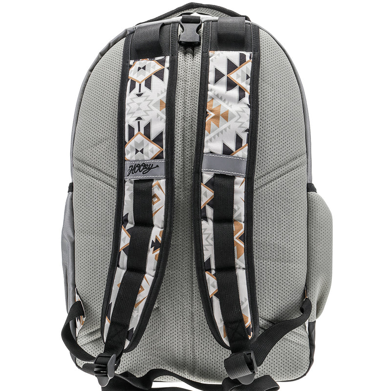 "Ox" Hooey Backpack Grey w/Charcoal /Tan