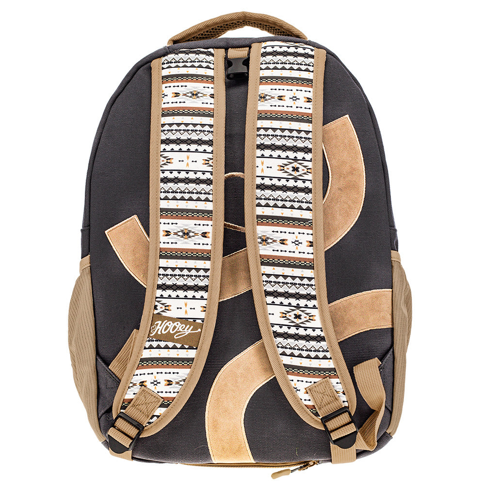 "Recess" Hooey Backpack Grey w/Aztec