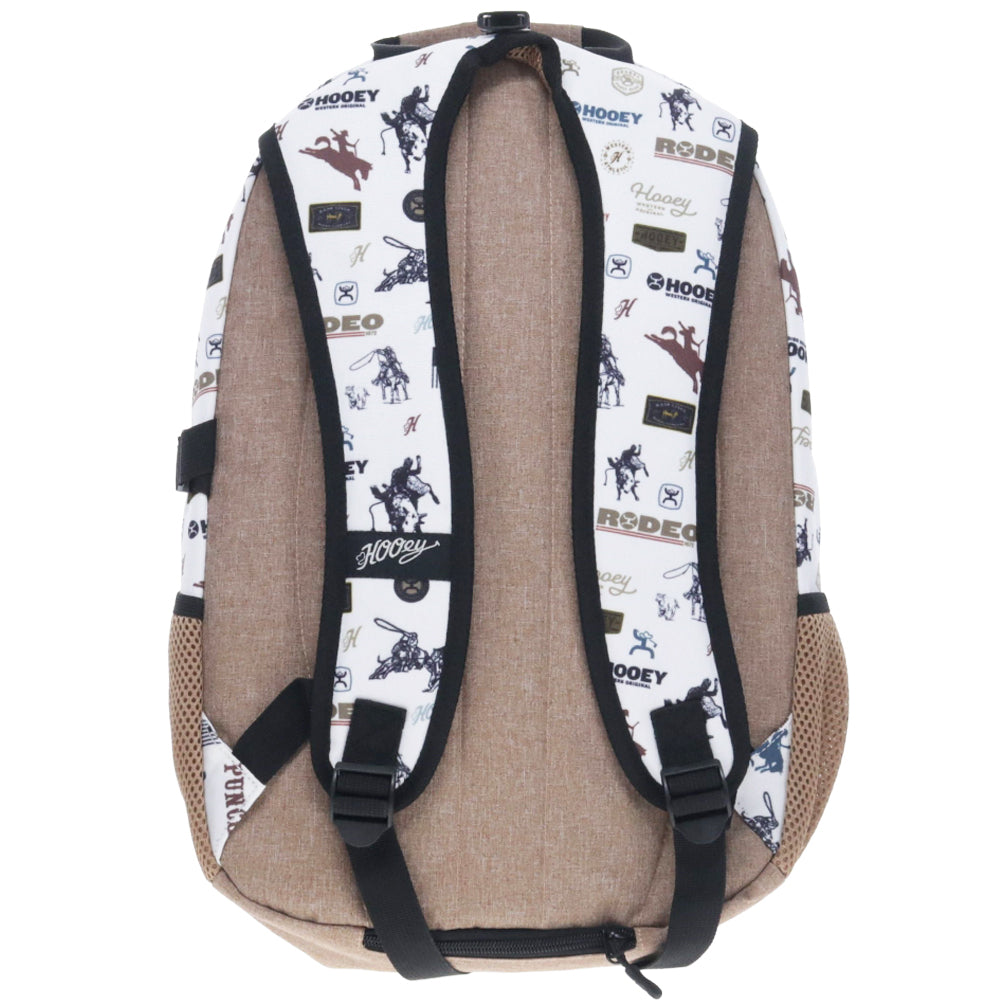 "Rockstar" Backpack Cream w/Rodeo Print