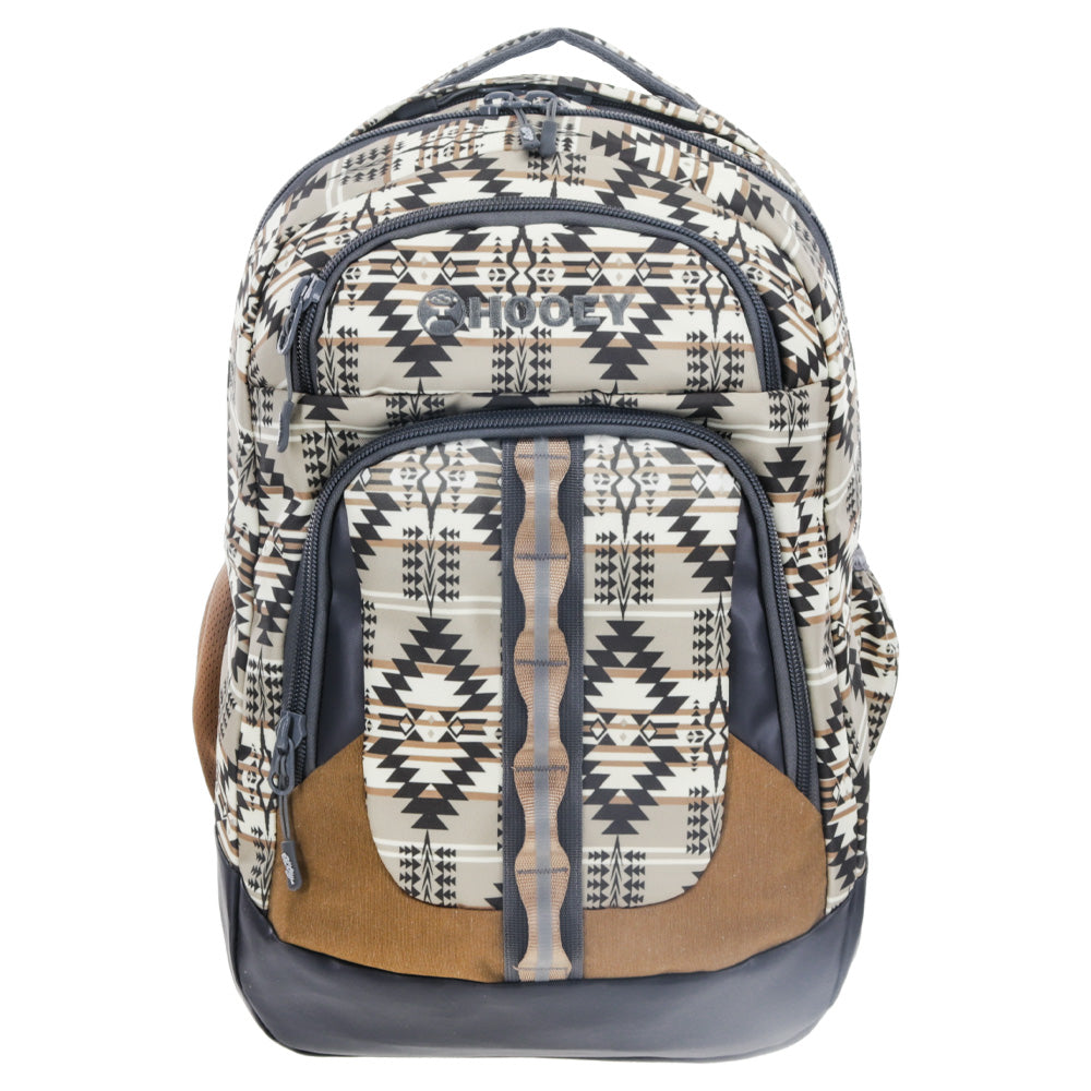 "Ox" Hooey Backpack Tan /Charcoal Aztec