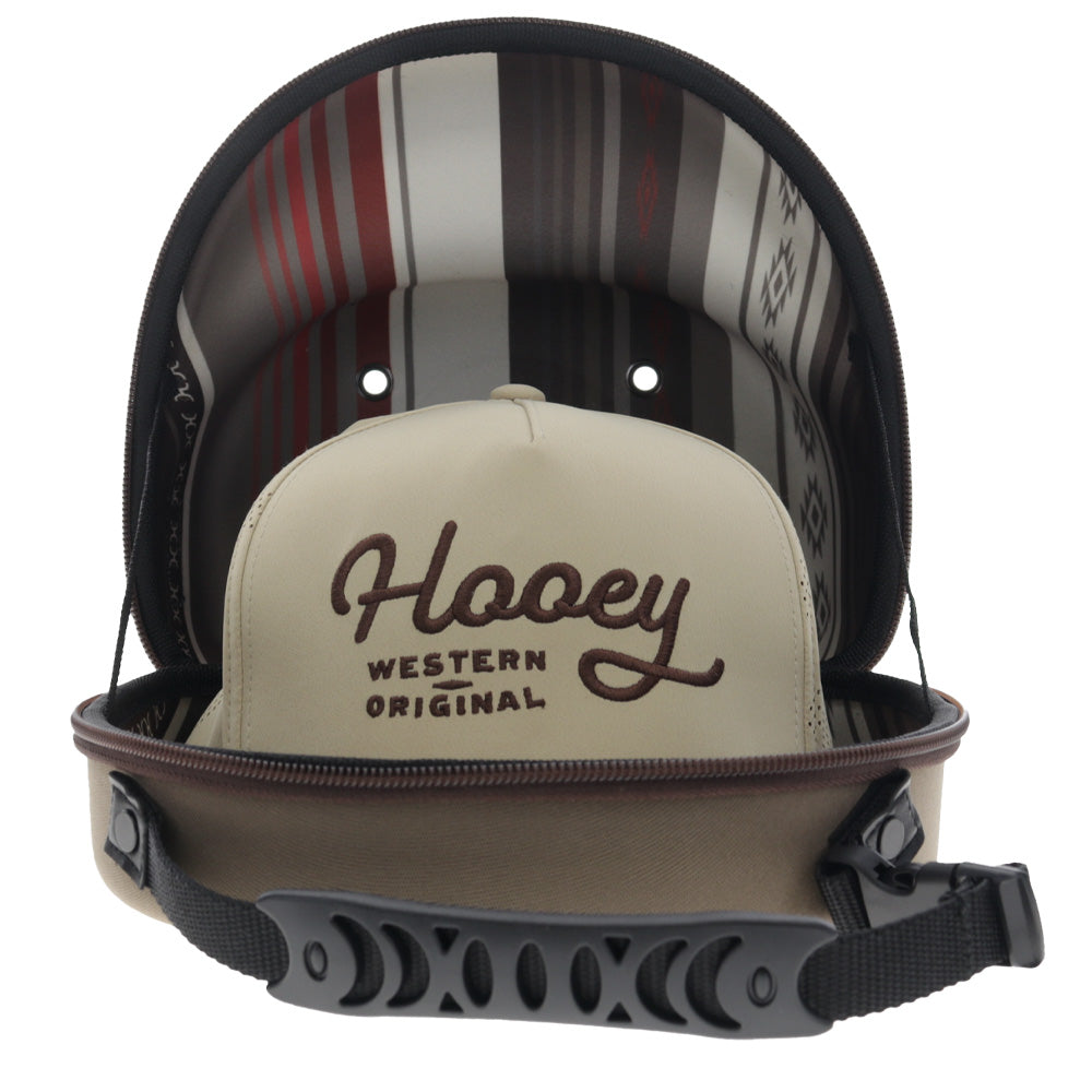 Cap Carrier Standard Size Brown/Red Aztec