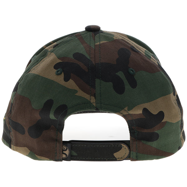 back of the camo hooey hat