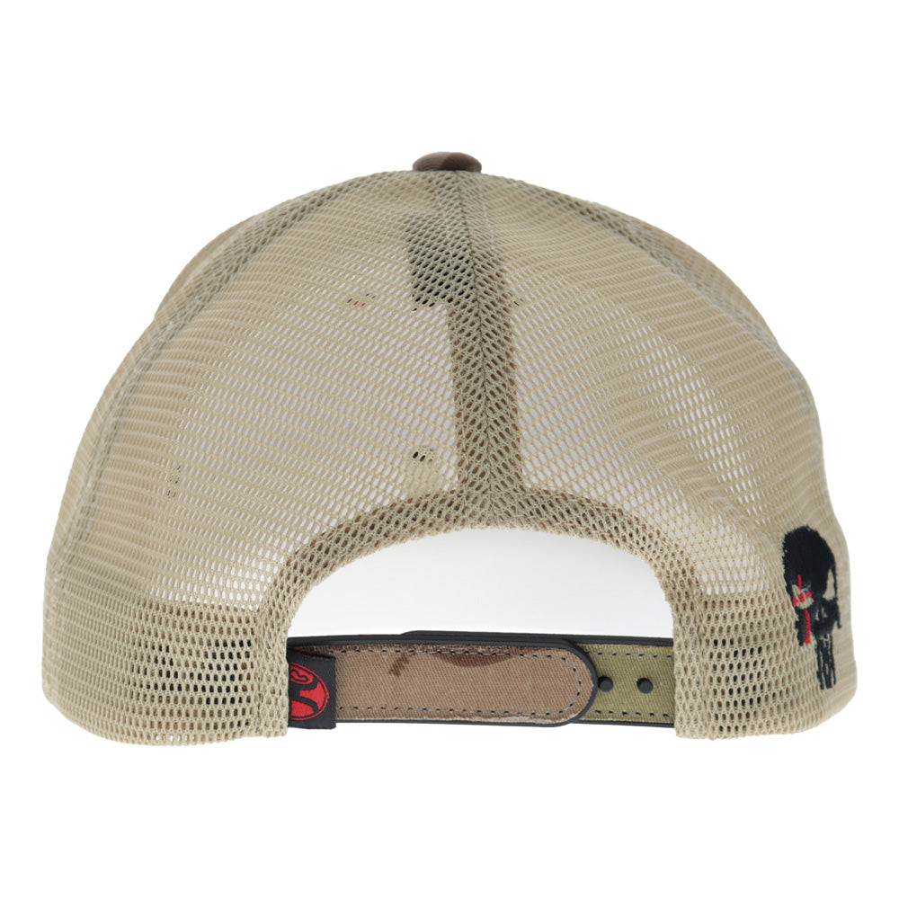 Chris Kyle 6-Panel Trucker Snapback Hat Brown/Camo