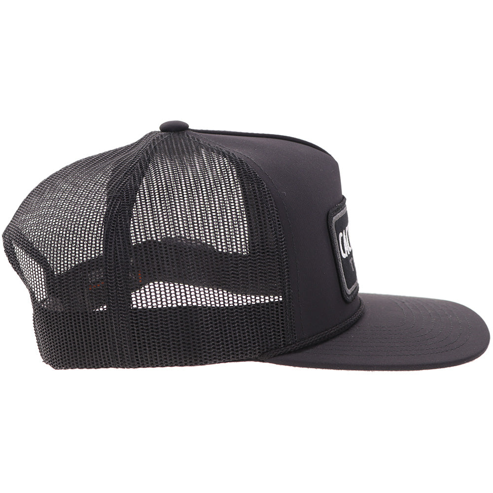 "CR125" Cactus Ropes Hat Black/White