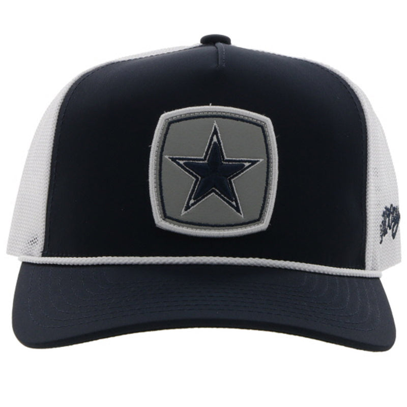 "Dallas Cowboys" Hat Blue/White w/Grey/Blue & White Patch