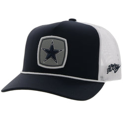 "Dallas Cowboys" Hat Blue/White w/Grey/Blue & White Patch