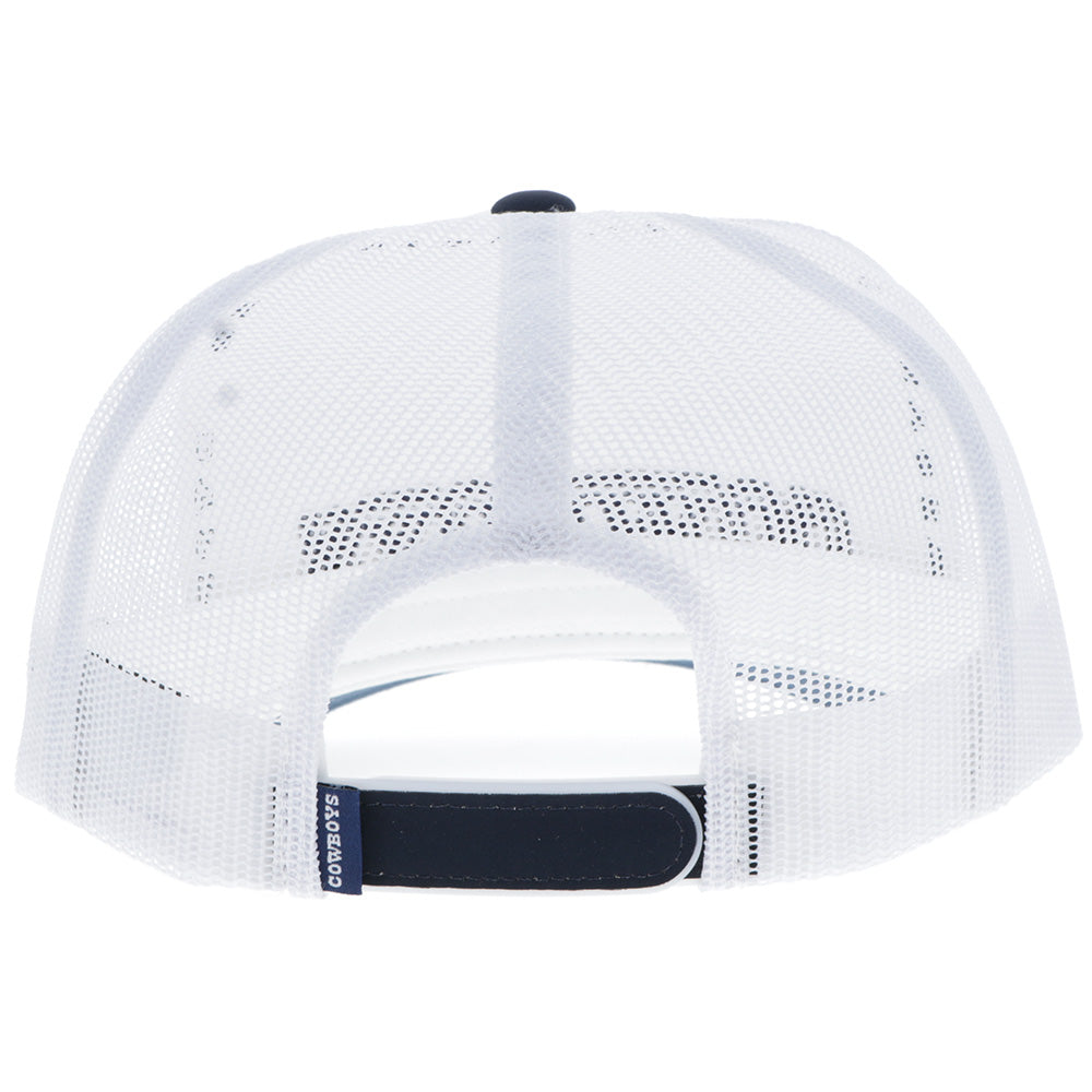 "Dallas Cowboys" Hat White w/Navy Logo
