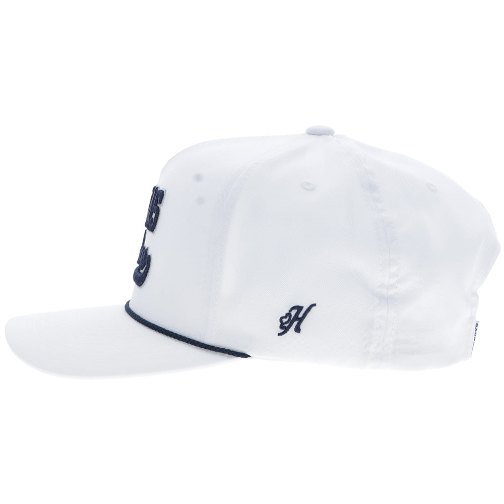"Dallas Cowboys" Hat White w/Navy Logo