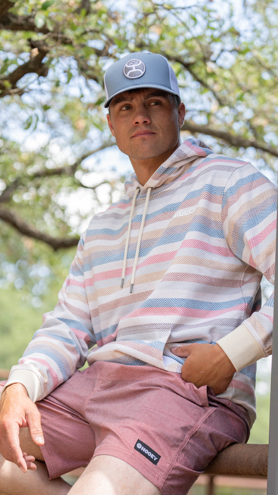 "Legendary Hoody" Cream/Stripe