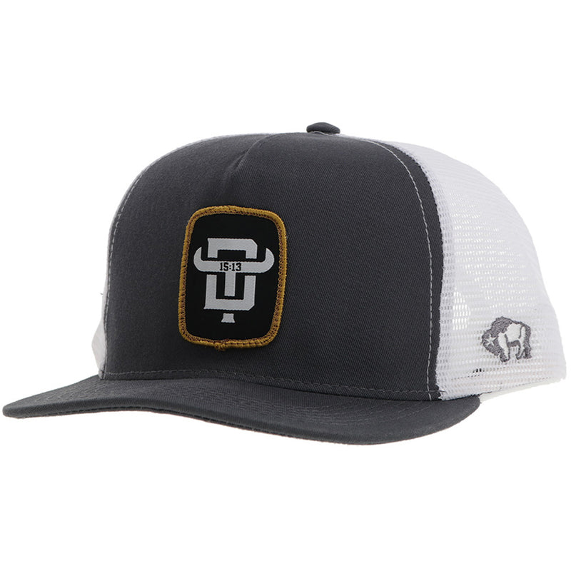 Dusty Tuckness Charcoal/White Hat w/DT Patch